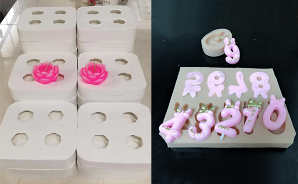 蠟燭模具用什么硅膠制作？